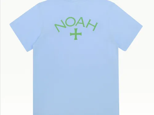 N0ah New cross front and back LOGO short sleeves