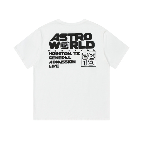 Travis Scott Cactus Jack Fesrival Staff Tee rap tour short sleeves