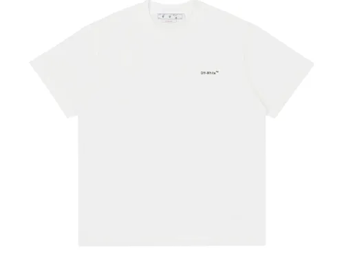 Ow wavy line short sleeves