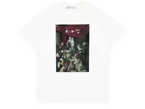Ow color religious figures with short sleeves