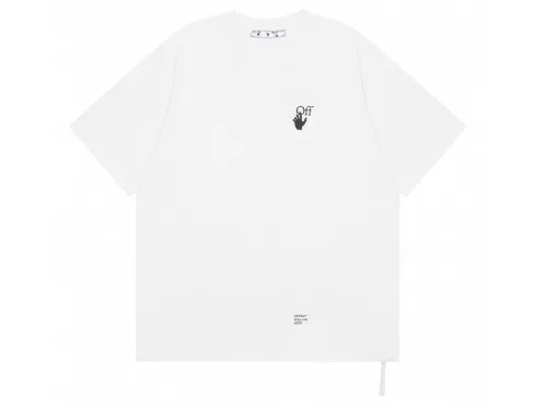 Ow Caravaggio black and white religious short sleeves