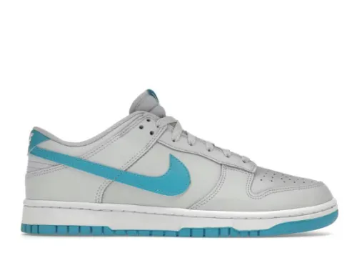 Nike Dunk Low Retro Pure Platinum Blue Lightning