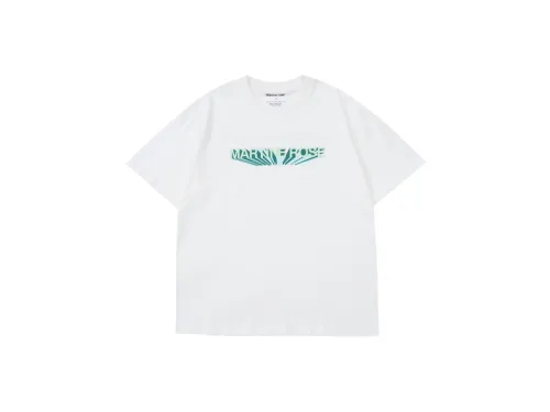 M@RTINE ROSE slogan LOGO letter printed short-sleeved T-shirt