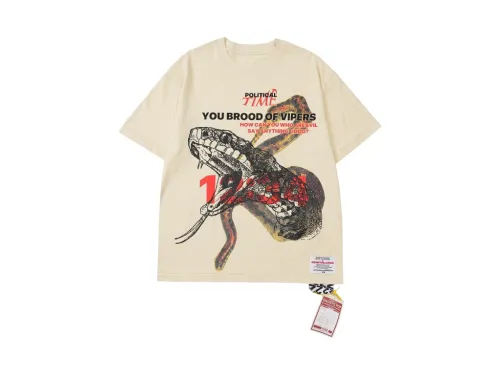 RRR-123 Alchemy Python foam printed short-sleeved T-shirt