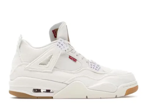 Air Jordan 4 Retro Levi's White (Levi's Tag)