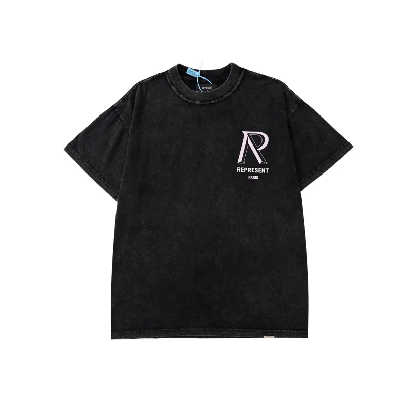 REPRESENT London limited color logo print short T-shirt