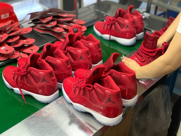 Air Jordan 11 Retro  Win Like 96/Gym Red 2017  (LN5 A1 Batch)