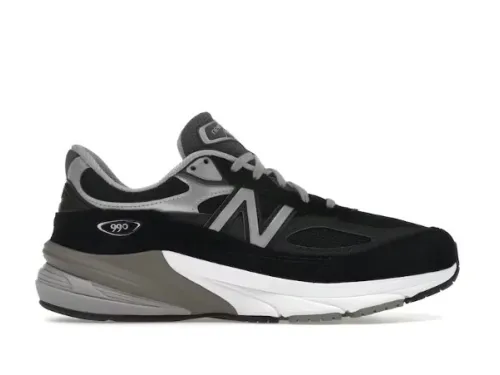 New Balance 990v6 MiUSA Black Grey White