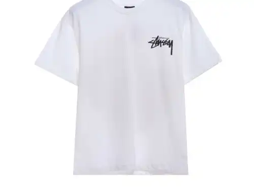 Stussy Colored Graffiti Doll Short Sleeve T-Shirt