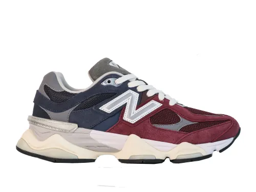 New Balance 9060 Wine Red Navy Grey