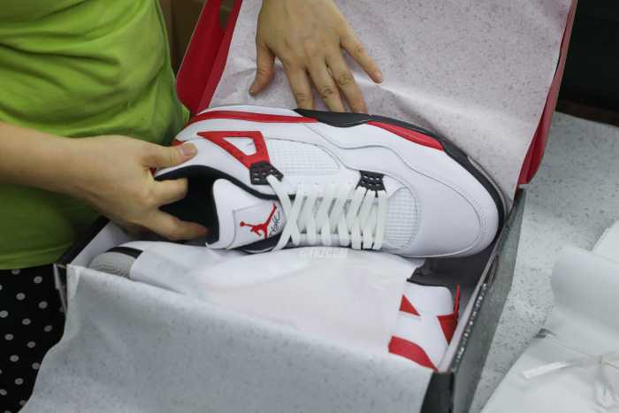 Air Jordan 4  Red Cement  2023 (LN5 A1 Batch)