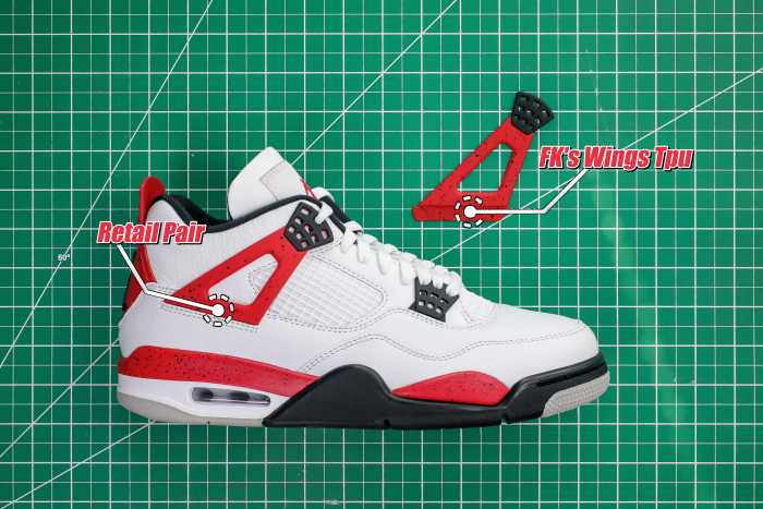 Air Jordan 4  Red Cement  2023 (LN5 A1 Batch)