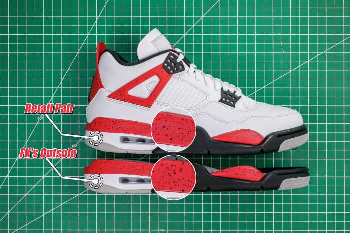 Air Jordan 4  Red Cement  2023 (LN5 A1 Batch)
