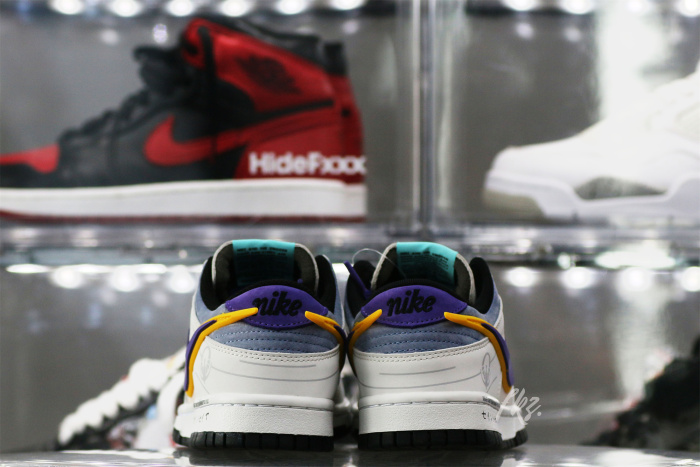 Nike SB Dunk Low &  Athena Sail Pink Purple Gold