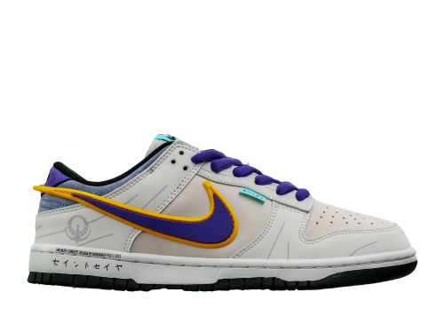 Nike SB Dunk Low &  Athena Sail Pink Purple Gold