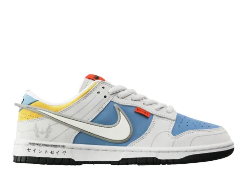 Nike SB Dunk Low & Athena Sail Blun White Grey