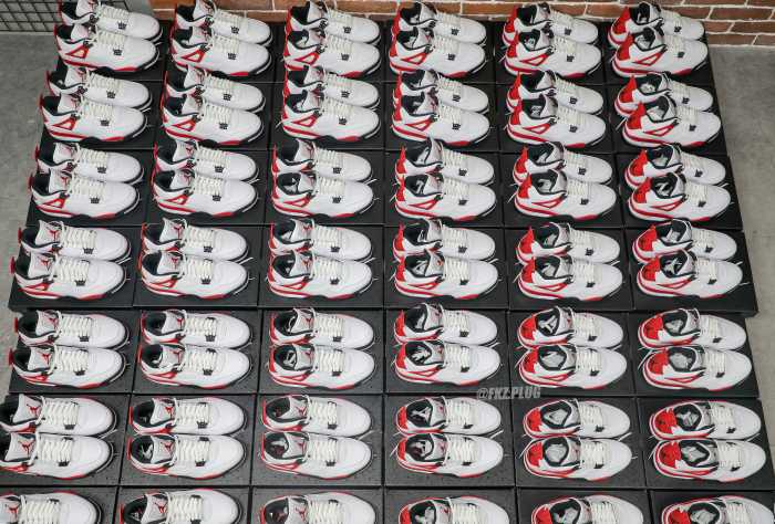 Air Jordan 4  Red Cement  2023 (LN5 A1 Batch)