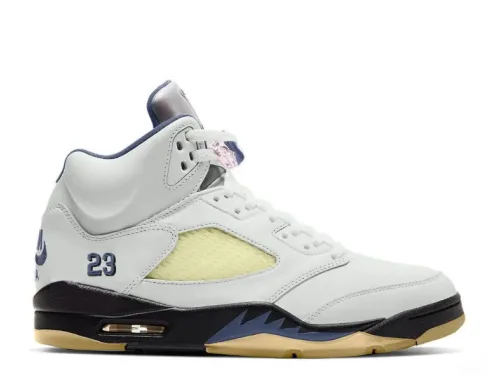 A Ma Maniere Air Jordan 5 SP Photon Dust/Diffused Blue WMS(LN5 A1)