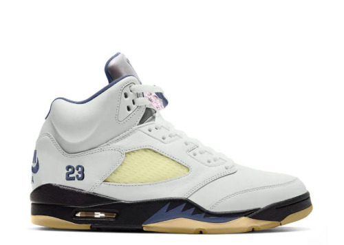 A Ma Maniere Air Jordan 5 SP  Photon Dust/Diffused Blue WMS(LN5 A1)