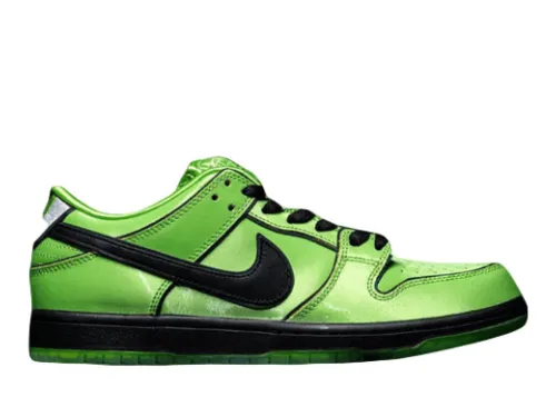 The Powerpuff Girls x Dunk Low Pro SB QS 'Buttercup'