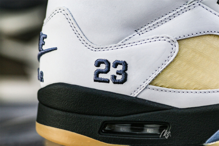 A Ma Maniere Air Jordan 5 SP  Photon Dust/Diffused Blue WMS(LN5 A1)