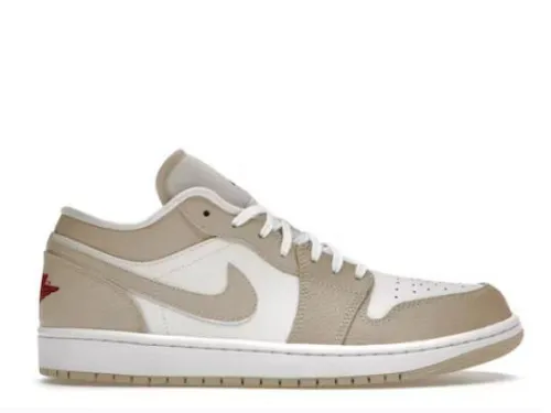 Air Jordan 1 Low SE Sail Rattan 2022
