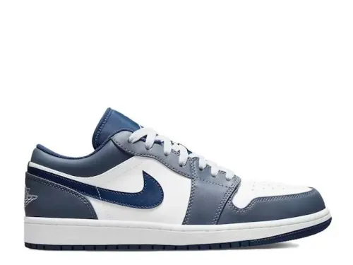 Air Jordan 1 Retro Low Slate Blue Navy 2022
