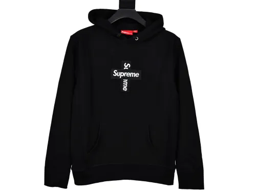 Supreme FW20 Week 15 Cross Box Logo Hooded Sweatshirt