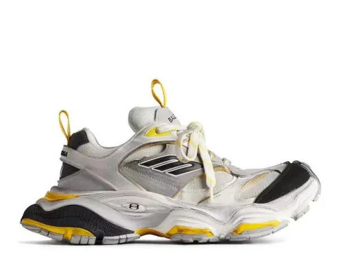 Balenciag* Cargo Sneaker Grey Black Yellow