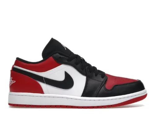 Air Jordan 1 Low Bred Toe 2021