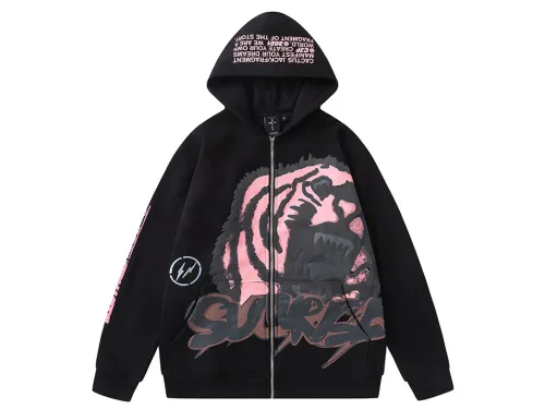 Travis Scott x Jordan x Fragment Design Tiger Zip Hoodie