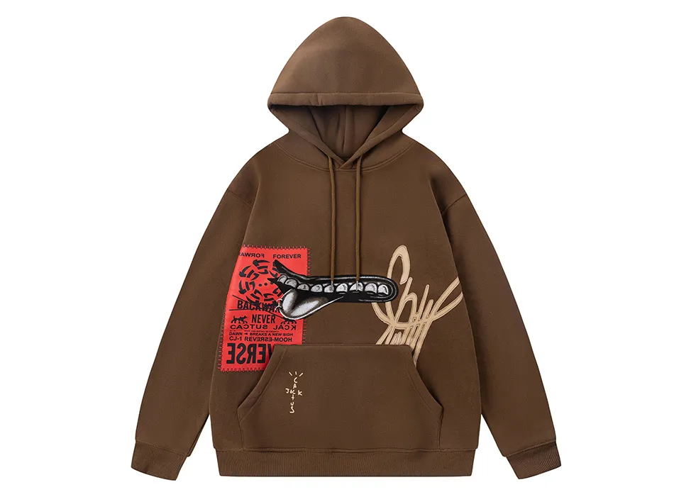 Travis Scott Cactus Jack FW22 Brown Hoodie