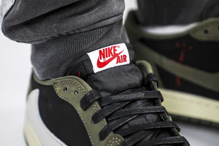 Travis Scott x Air Jordan 1 Low Black Olive  (LN5 A1 Batch)