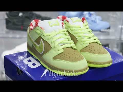 Nike SB Dunk Low Dunk Lobster Green Brown 