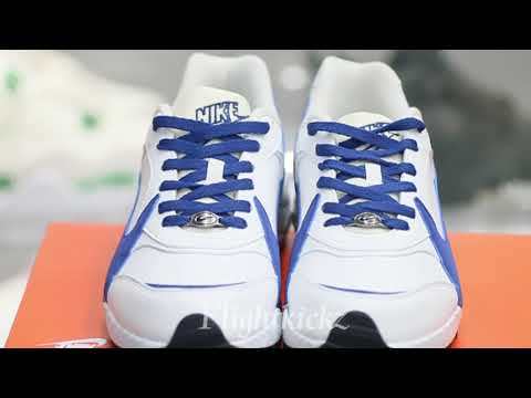 Nike Air Grudge Leather  White Blue