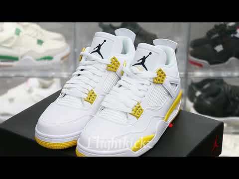 Air Jordan 4 Retro 'Vivid Sulfur' Wms 2024