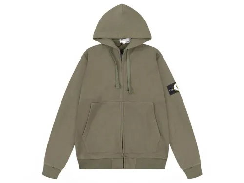 Stone Island Basic Functional Unisex Coat/Jacket with a compass badge