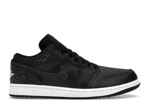 Air Jordan 1 Low SE Black Elephant