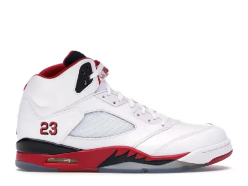 Jordan 5 Retro Fire Red Black Tongue (2013)