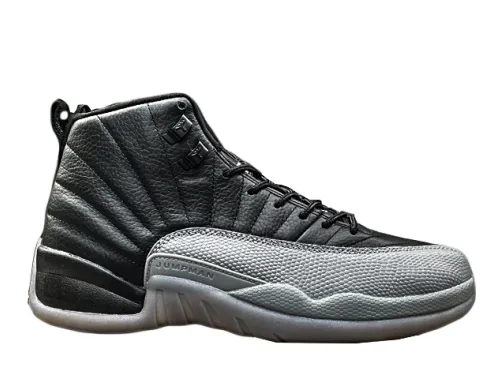 Air Jordan 12 Retro Black Wolf Grey