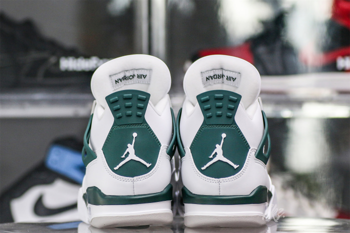 Air Jordan 4 White Oxidized Green Neutral Grey  2024