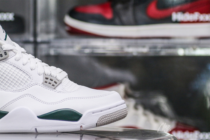 Air Jordan 4 White Oxidized Green Neutral Grey  2024