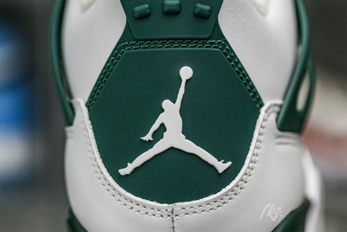 Air Jordan 4 White Oxidized Green Neutral Grey  2024