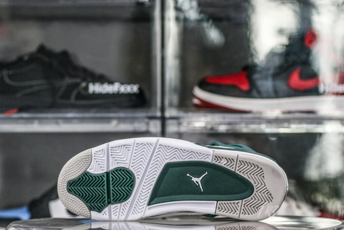 Air Jordan 4 White Oxidized Green Neutral Grey  2024