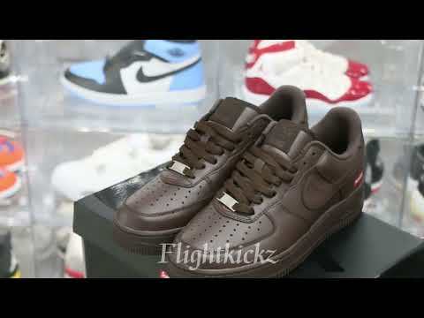 Nike Air Force 1 Low Supreme Baroque Brown