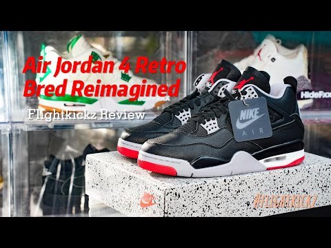 Air Jordan 4 Retro  Bred Reimagined  2024 (LN5 A1 Batch)