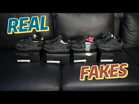 Travis Scott x Nike Air Jordan 1 Low OG “Black/Phantom”  (LN5 A1 Batch)