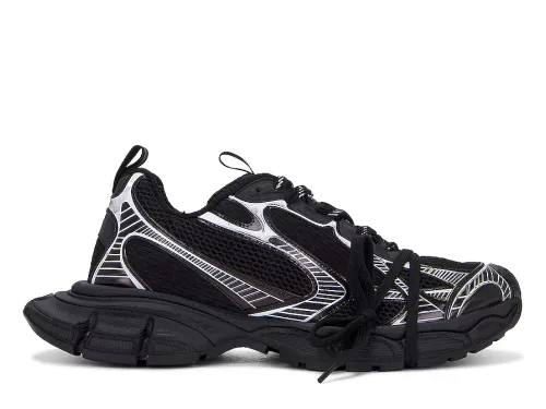 B@lenciag* 3XL Ski Sneaker in Black and white