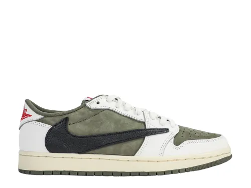 Travis Scott x Air Jordan 1 ' Medium Olive' (LN5 A1 Batch)