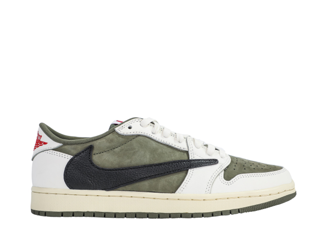 Travis Scott x Air Jordan 1 ' Medium Olive' (LN5 A1 Batch)